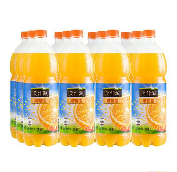 美汁源 Minute Maid 果粒橙 果汁饮料  整箱装 可口可乐公司出品 新...